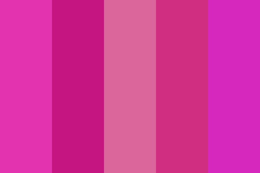 MY NAME IS PINK AND I DONT CARE ABOUT MY OWN DEATH color palette